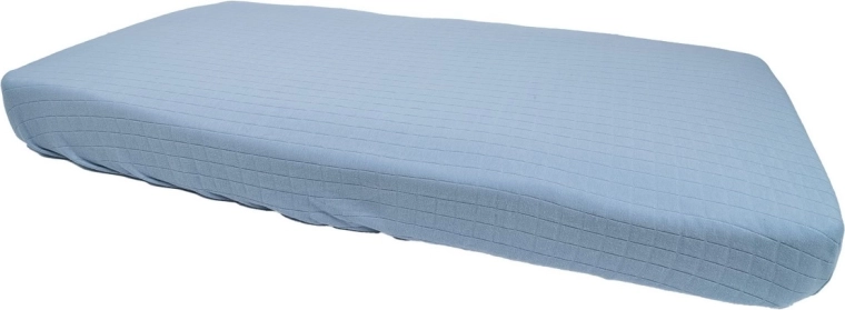 Drap-housse pour lit bébé Lodger Slumber Solid 60 × 120 cm blue fogg