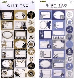 Autocollants pour cadeaux Noël 40,4x18,5 cm