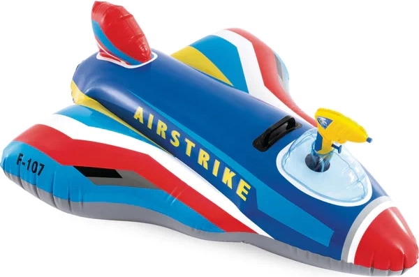 Avion à réaction gonflable avec canon à eau pour enfants INTEX