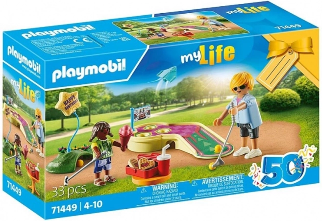 Coffret cadeau PLAYMOBIL MYLIFE minigolf