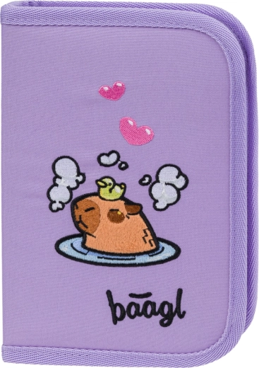 Trousse scolaire BAAGL Capybara – une seule couche en matériau recyclé