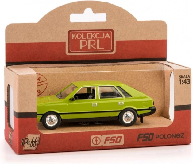 Modèle de voiture FSO Polonez vert 1:43