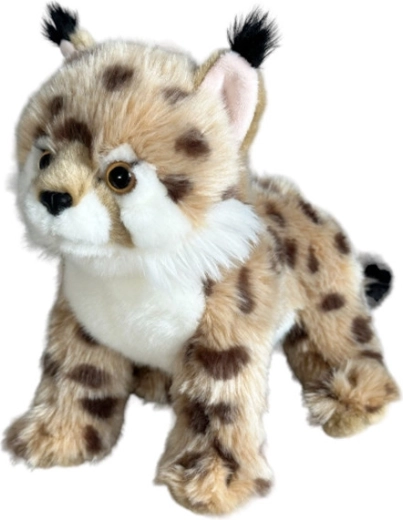 Lynx en peluche debout 25 cm - 1 pièce