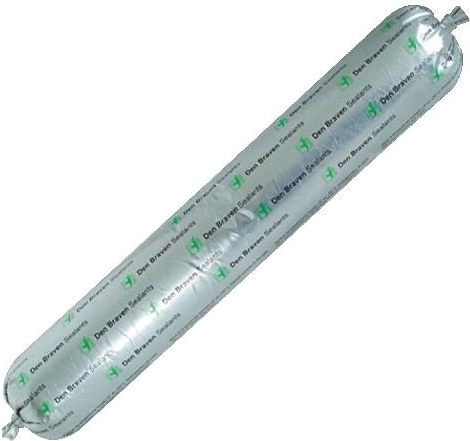 Mastic butylène de construction 600 ml gris DEN BRAVEN