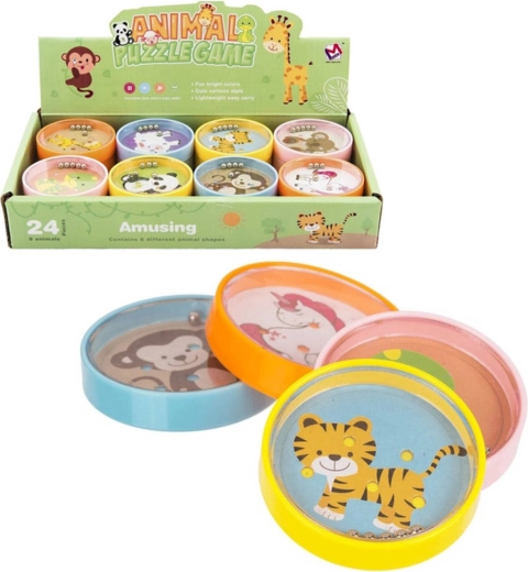 Casse-tête à billes de motricité animaux - 1 pièce