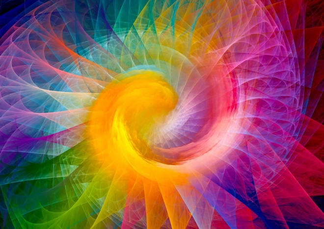 Puzzle Halo Arc-en-ciel 1000 pièces