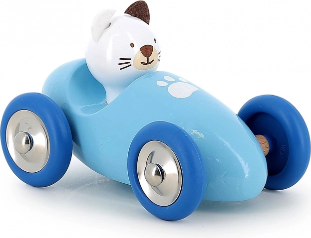 Vilac voiture de course Chat Mariette