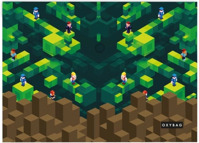 Pochette à bouton-pression A4 Playworld