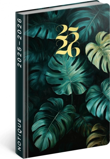 Agenda 18 mois Petito Monstera 2025/2026