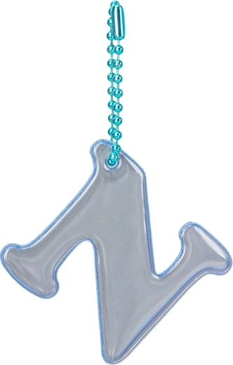 Pendentif réfléchissant Baagl lettre N