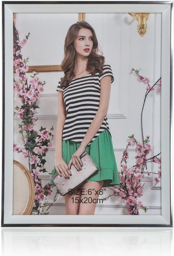 Cadre photo en plastique 15 × 20 cm avec support