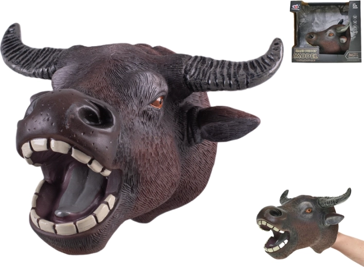 Marionnette bison 18 cm
