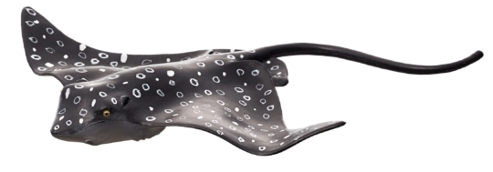 Figurine réaliste de raie Siba tachetée