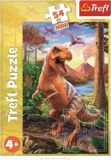 Puzzle 54 mini – dinosaures incroyables 3 Trefl