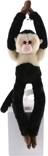 Ouistiti capucin en peluche suspendu 46 cm