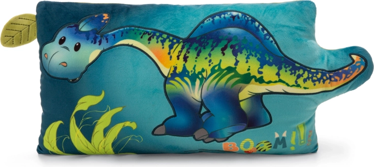 Coussin NICI Dino Snackilus vert