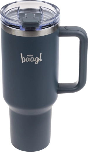 Baagl B-Cup mug isotherme anthracite avec paille 1,18 l