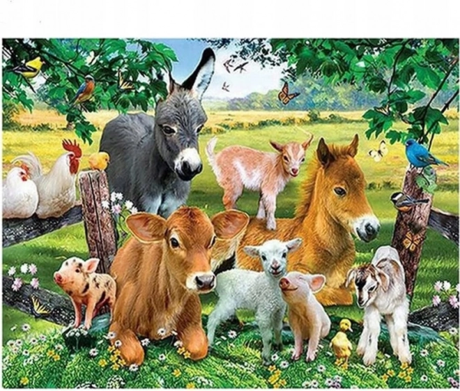 Mosaïque diamant - Animaux