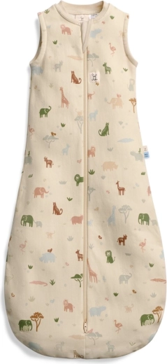 ErgoPouch gigoteuse bébé en coton bio Jersey Savannah 0,2 TOG (8–24 mois, 8–14 kg)