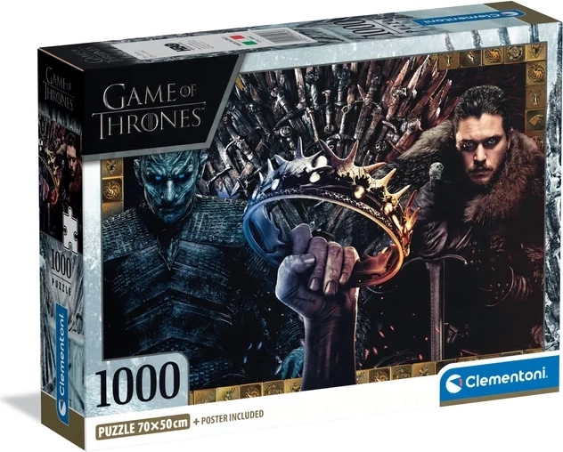 Puzzle Clementoni Game of Thrones – collage fantasy 1000 pièces