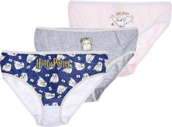 Lot de 3 culottes en coton Harry Potter