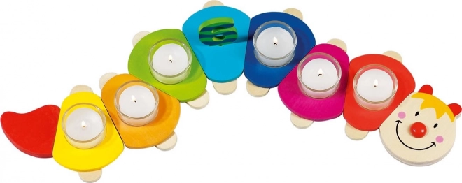 Goki chenille d’anniversaire Kamila – décoration de table en bois