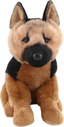Berger allemand en peluche assis 32 cm