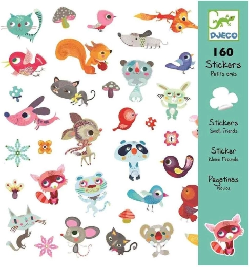 Djeco Autocollants Petits amis