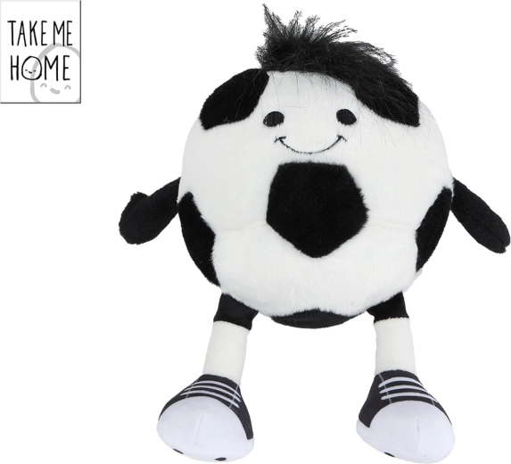 Ballon de football en peluche 25 cm Take Me Home
