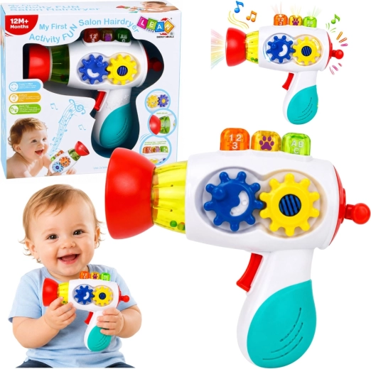 Sèche-cheveux interactif pour enfants avec lumières et sons My First Activity Fun