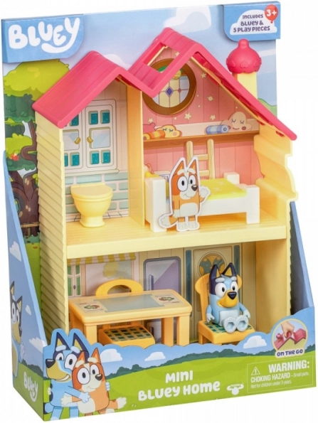 Mini maisonnette BLUEY – maison familiale avec set de figurines