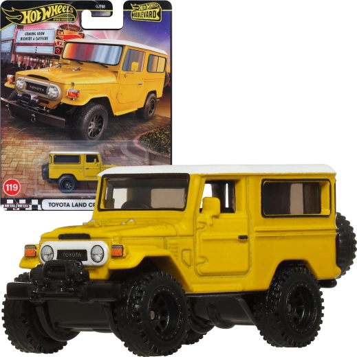 Hot Wheels Premium Boulevard – Toyota Land Cruiser FJ43 1:64 (7 cm) modèle en métal