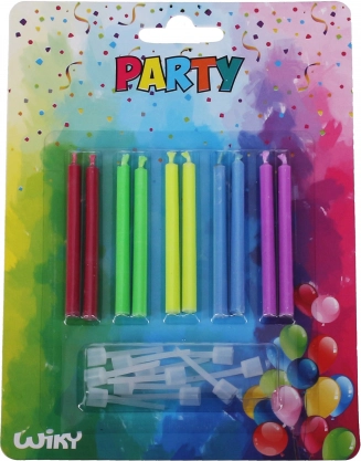 Bougies à Flamme Colorée