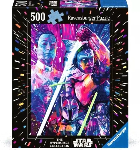 Puzzle Ravensburger Star Wars Hyperspace : Ahsoka XXL 500 pièces