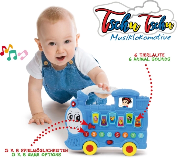Train musical Jamara Tschu Tschu bleu