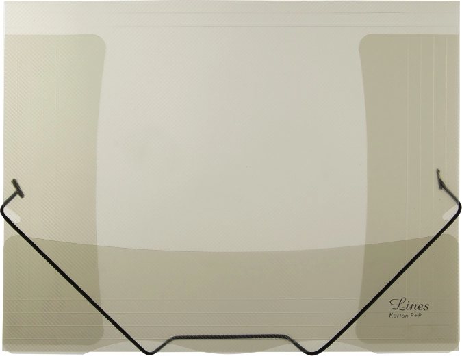 Chemise transparente avec élastique fumée