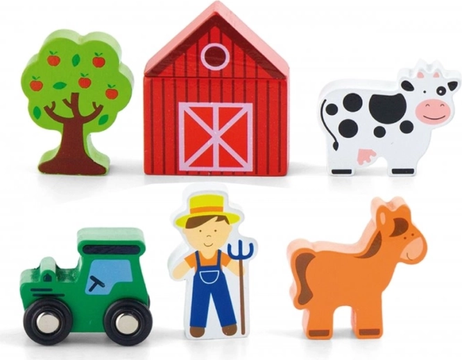 Accessoires de ferme VIGA pour circuit de train