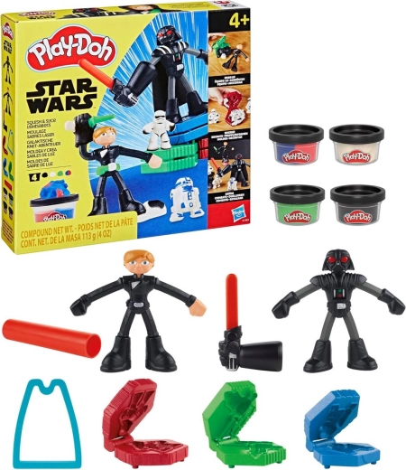 Play-Doh Star Wars, coffret créatif avec figurines