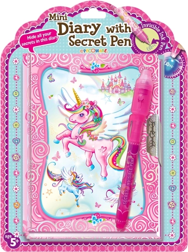 Journal Pégase avec stylo UV secret et cadenas