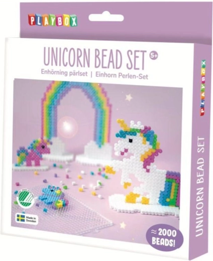 Perles à repasser Licorne – kit créatif 2000 pcs