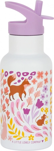 Gourde en acier inoxydable Jardin Fleuri 350 ml
