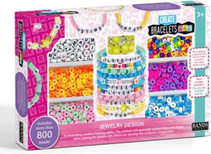 Kit de perles avec accessoires pour fabriquer des bijoux
