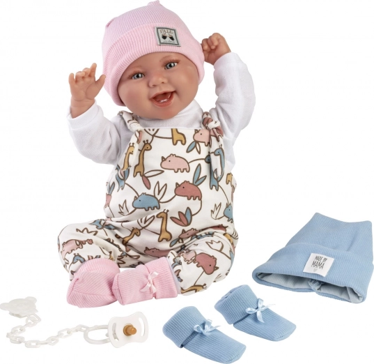 Poupée réaliste bébé avec sons et corps mou