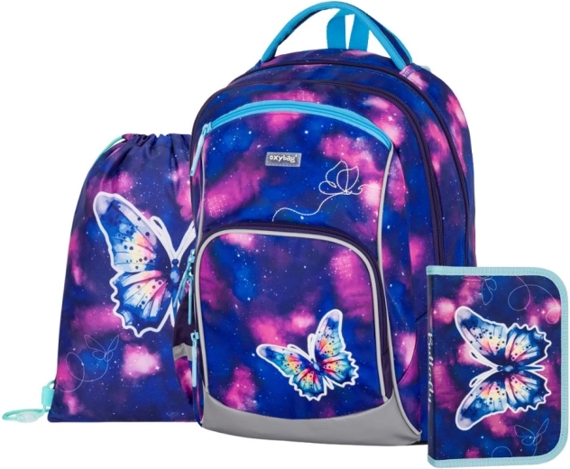Set scolaire Oxy Go Papillon 3 pièces