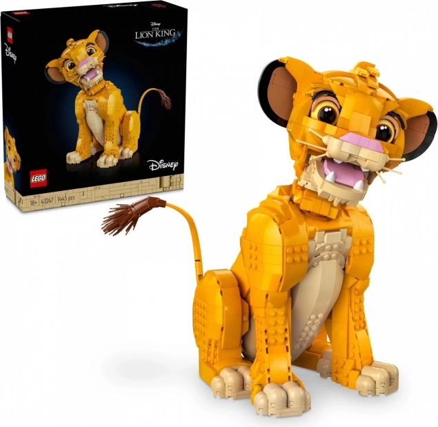 LEGO Disney 43247 Jeune Simba du Roi Lion