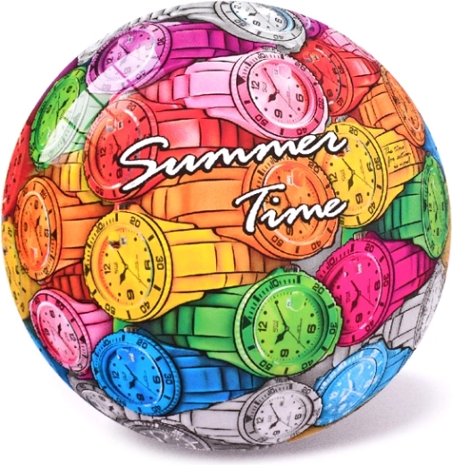 Ballon pour enfants motif horloge 23 cm, dès 10 mois