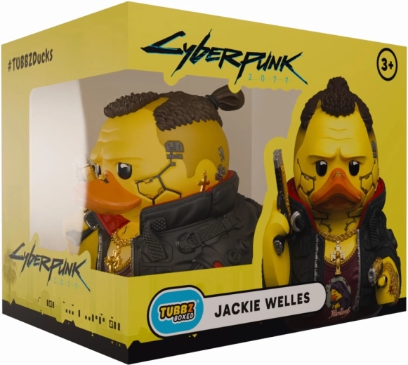 TUBBZ canard Cyberpunk 2077 – figurine de collection Jackie Welles