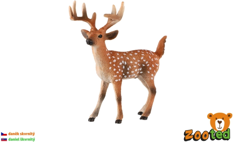 Zooted daim tacheté – figurine 12 cm