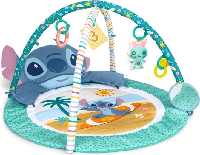 Tapis d’éveil Disney Baby Stitch Party in Paradise pour développer la motricité et les sens