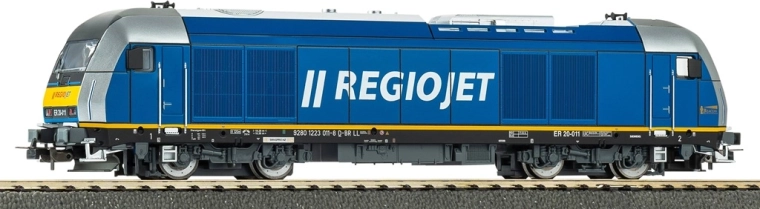 Locomotive diesel Piko Herkules BR 223 RegioJet, époque VI